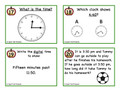 Elapsed Time Task Cards with 5-Minute Intervals