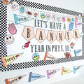 Back to School PE Bulletin Board | Retro Theme