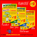 Montessori Spelling & Vocabulary BUNDLE: Spelling Activities & Practice Sheets - ROOKIE, SEMI-PRO & VETERAN Workbook Editions! Elementary, Montessori-inspired, Etymology-based WORD STUDY (75 pages + Key)