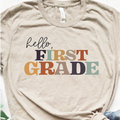 "Hello...Grade Level" Shirt for teachers