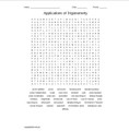 Applications of Trigonometry Vocabulary Word Search