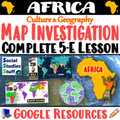 Misconceptions of Africa 5-E Lesson and Map Investigation | Google