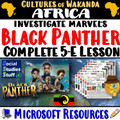 African Cultures in Black Panther 5-E Lesson | Investigate Wakanda | Microsoft