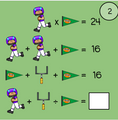 Order of Operations Logic Picture Puzzles Football Themed