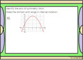 Quadratic Graphs and their Properties: GOOGLE Slides- 20 Problems