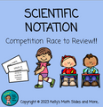Scientific Notation Race to Review Game