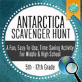 NEW! GEOGRAPHY: ANTARCTICA SCAVENGER HUNT