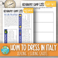 NEW! GEOGRAPHY: HOW TO DRESS IN ITALY - FASHION GEOGRAPHY