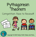 8th Grade Math Full Year of Competition Games - Race to Review