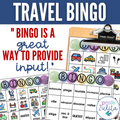  Les Voyages French Travel Vocabulary BINGO Games
