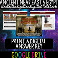 Ancient Near East & Egypt Contextualization NB - AP Art History