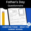 Father's Day Questionnaire with a Christian Theme