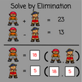 Systems of Equations Logic Picture Puzzles - Pirate-Themed