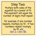 Repeating Decimals to Fractions - Digital and Printable