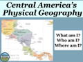 Central America's Physical Geography Review Game