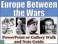 Europe Between the Wars PowerPoint and Note Guide