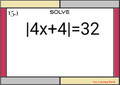 Solving Absolute Value Equations - GOOGLE Slides: 24 Problems