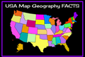 USA Map Geography Facts