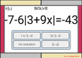 Solving Absolute Value Equations - BOOM CARDS - Digital Task Cards 