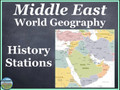 Middle East History Stations and Gallery Walk