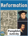 The Protestant Reformation Pamphlet Activity