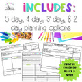 Intervention & Small Group Lesson Plan Templates: I Can Statements