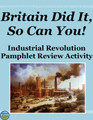 Industrial Revolution Pamphlet Activity