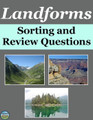 Physical Geography Landforms Sorting Activity