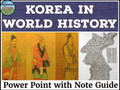Korea in World History Overview and Note Guide