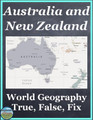 Australia and New Zealand True False Fix