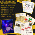 CSI ROANOKE! A History Mystery Inquiry Investigation!