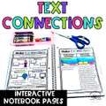 Making Text Connections Interactive Notebook Page(s)