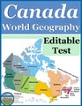 Canada World Geography Test