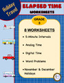 Elapsed Time Worksheets | Holiday Travel