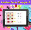 Addition Facts Through 12 | PowerPoint Lesson Slides for First Grade