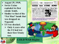 Cold War in the 50’s: Eisenhower, Nuclear Threats, and Paranoia 