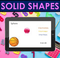 Solid Shapes Faces, edges, and vertices | PowerPoint Lesson Slides for 2nd Grade