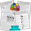 Thanksgiving Day Parade Reading Comprehension Worksheet Activities