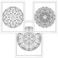 Spring Mandala Coloring Pages Set 1 | Fun Stress Relieving Activity