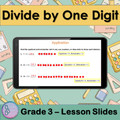 Division | Divide by One Digit | 3rd Grade PowerPoint Lesson Slides