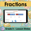 Fractions | 3rd Grade PowerPoint Lesson Slides