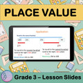 Place Value | PowerPoint Lesson Slides for 3rd Grade | compare and order numbers