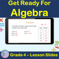 Get Ready For Algebra | 4th Grade PowerPoint Lesson Slides