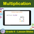 Multiplication | 4th Grade PowerPoint Lesson Slides