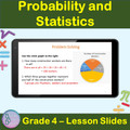 Probability and Statistics | 4th Grade PowerPoint Lesson Slides Pictograph