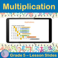 Multiplication | 5th Grade PowerPoint Lesson Slides