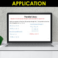 Equations of Parallel and Perpendicular Line PowerPoint Presentation Math Lesson