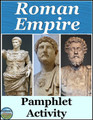 Roman Empire Pamphlet Activity