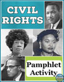 Civil Rights Movement Pamphlet Activity