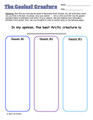 Animal Adaptations in the Arctic Habitat Worksheets and Activities